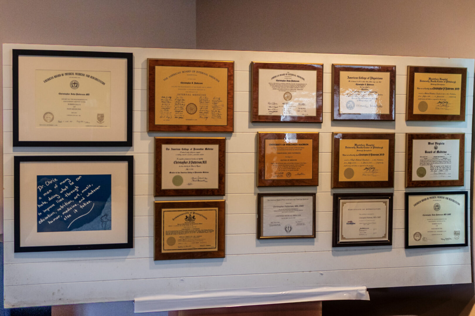 Certifications